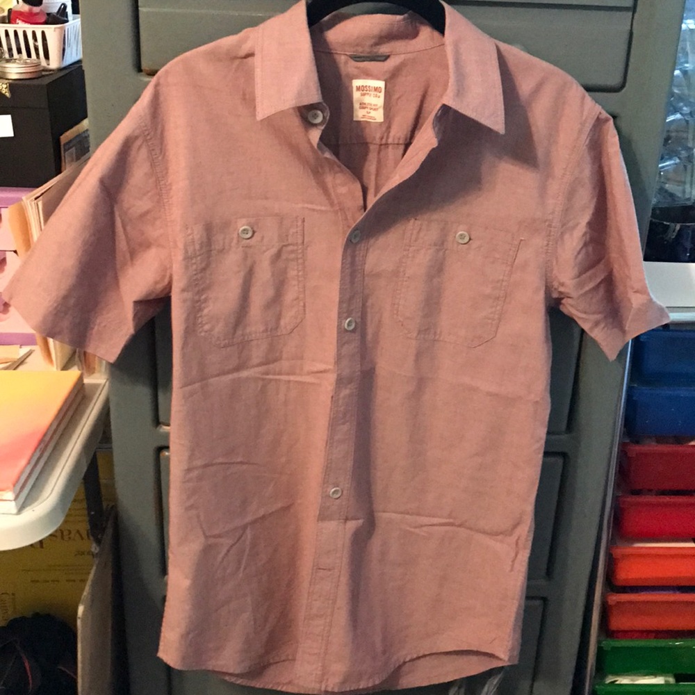 Mossimo Athletic Fit Men's Button Down